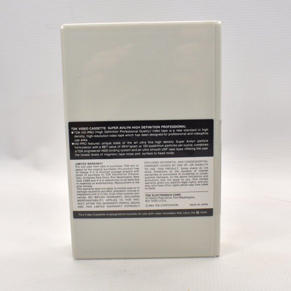 TDK Beta HD Pro L-125 hdp Sealed Case of 5 Vintage High Quality Blank Tape New - Picture 5 of 5